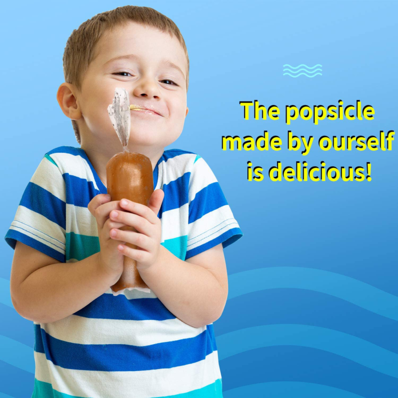 bolsa para bolis bolsas hielitos 241 bolsitas helados casero 2X12 con funel New - Fresh Stock Dated December 2025