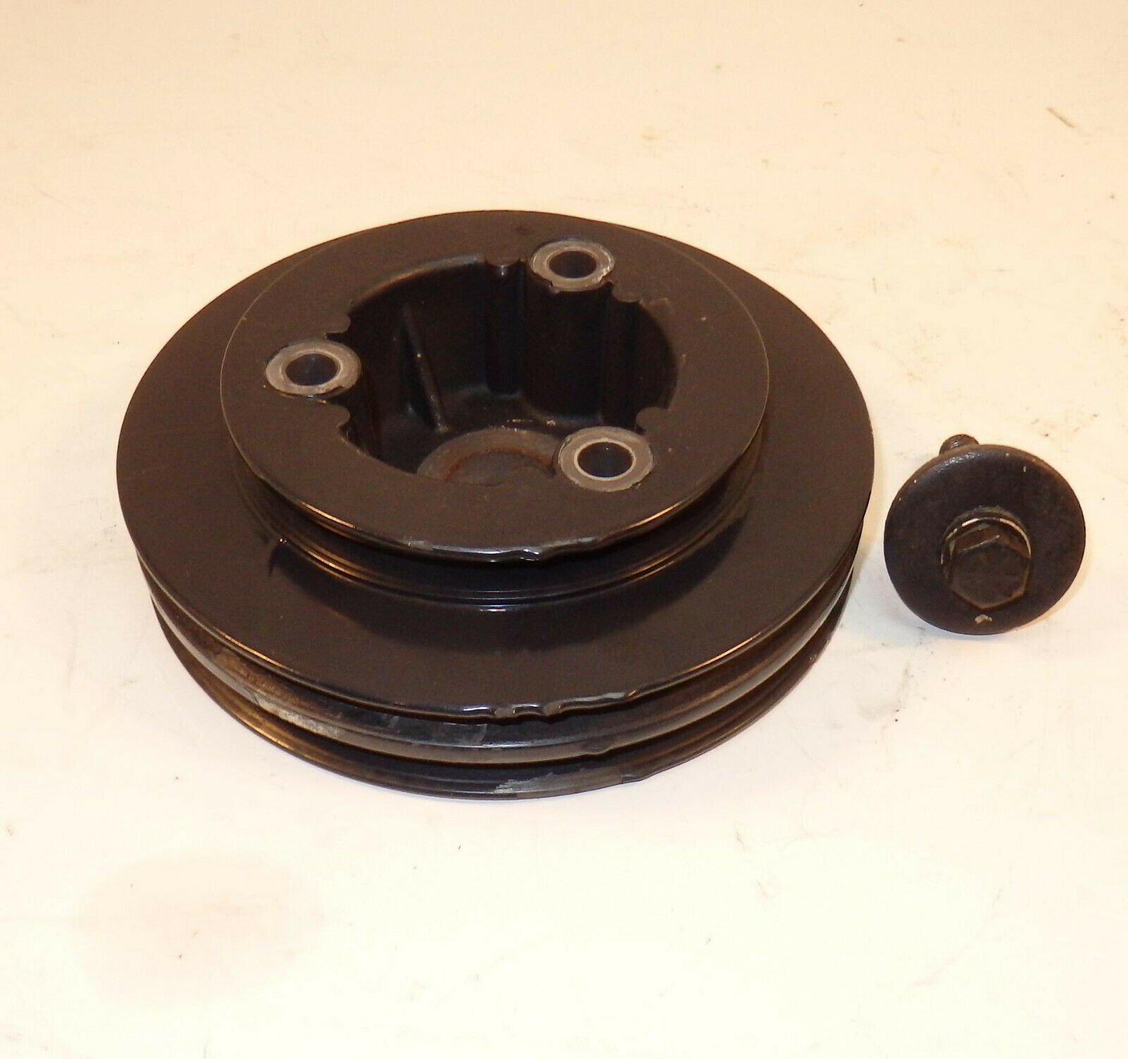 VOLVO PENTA SX 3851991 3 Belt Crankshaft Pulley 4.3L/ 5.0L/ 5.7L - Good - Fresh Stock Dated February 2026