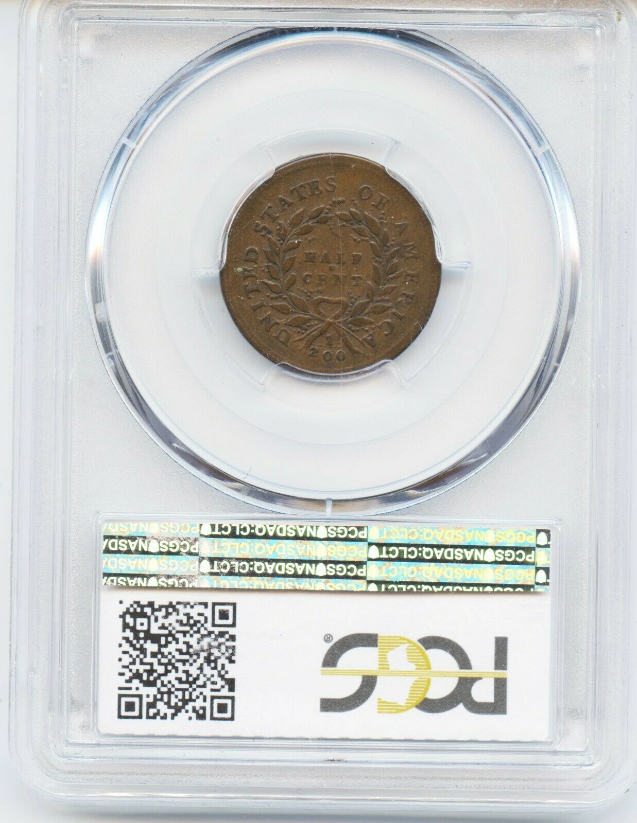 1793 1/2 CENT LIBERTY CAP FLOWING HAIR PCGS VF25 COIN VERY RARE - Fresh Stock Dated December 2025