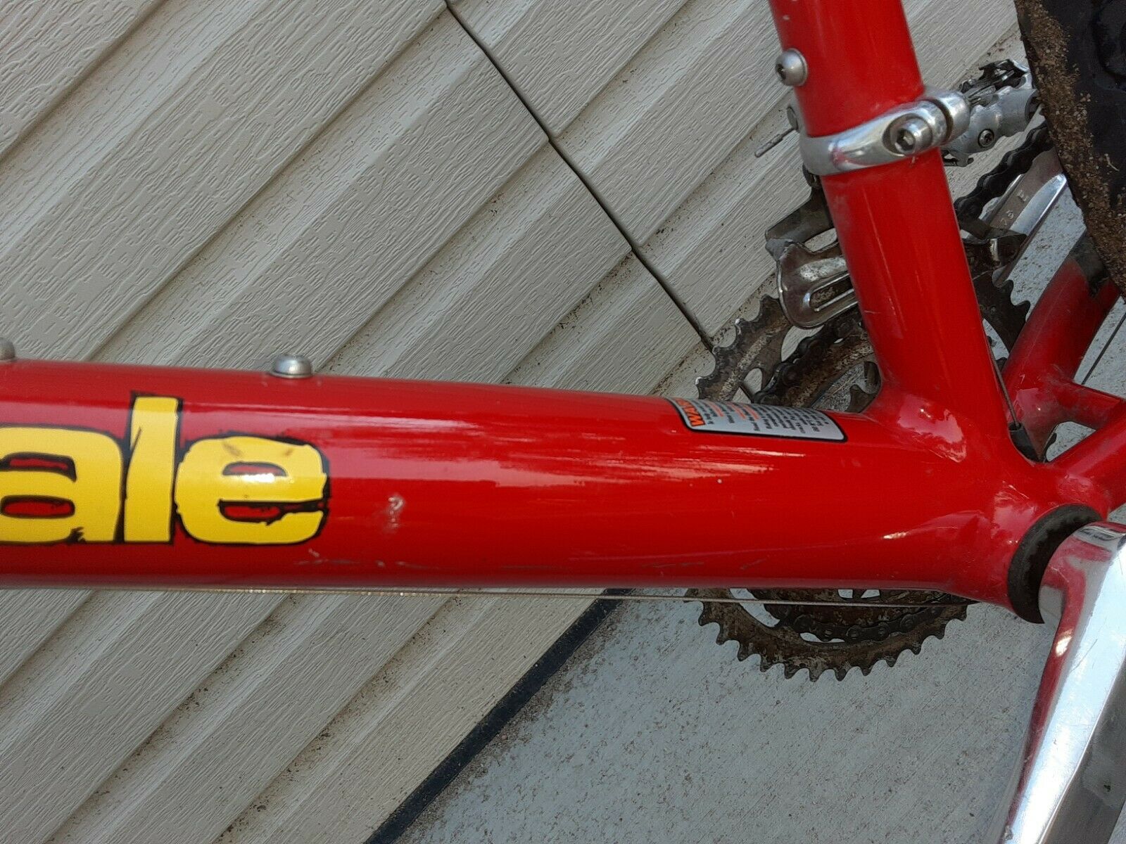 Cannondale F1000 Caad3 Design, Red, Fatty Headshok D lockout. Large (18 inch) - Fresh Stock Dated February 2026