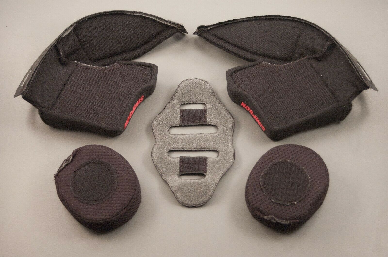 OEM SIMPSON Venator Set of Cheek, Ear, Crown Liner Pads, Medium Large (M/L) - Fresh Stock Dated December 2025