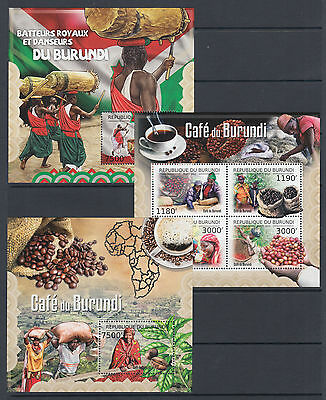 Burundi Sc 1153-1190 MNH. 2012 Topicals, long set of 38 souvenir sheets, VF. - Fresh Stock Dated December 2025