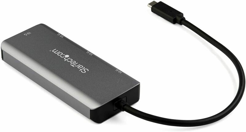 StarTech.com 4 Port USB C Hub w/ 2x A & C - ‎Black, Space Gray - Fresh Stock Dated February 2026
