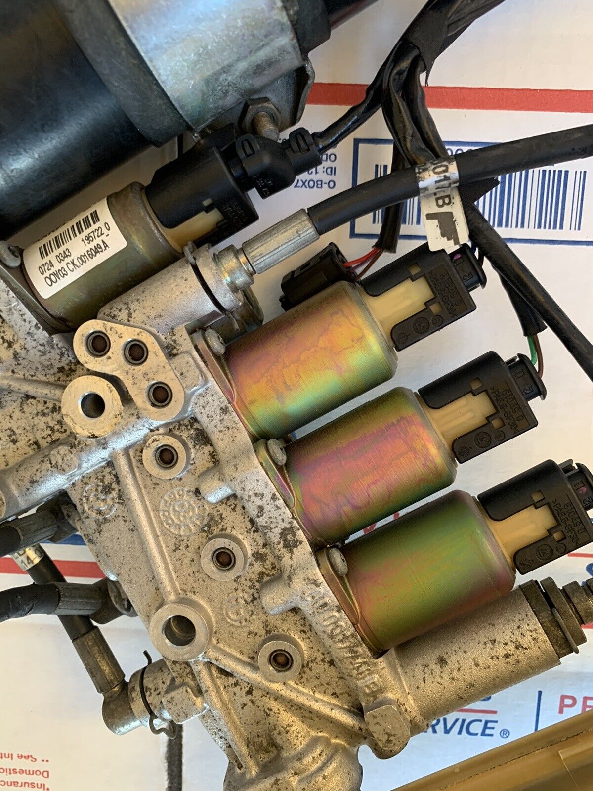 2004-2005 Bmw E63 645ci SMG Manual 6spd gearbox SMG Hydraulic Pump And Solenoid - Fresh Stock Dated February 2026