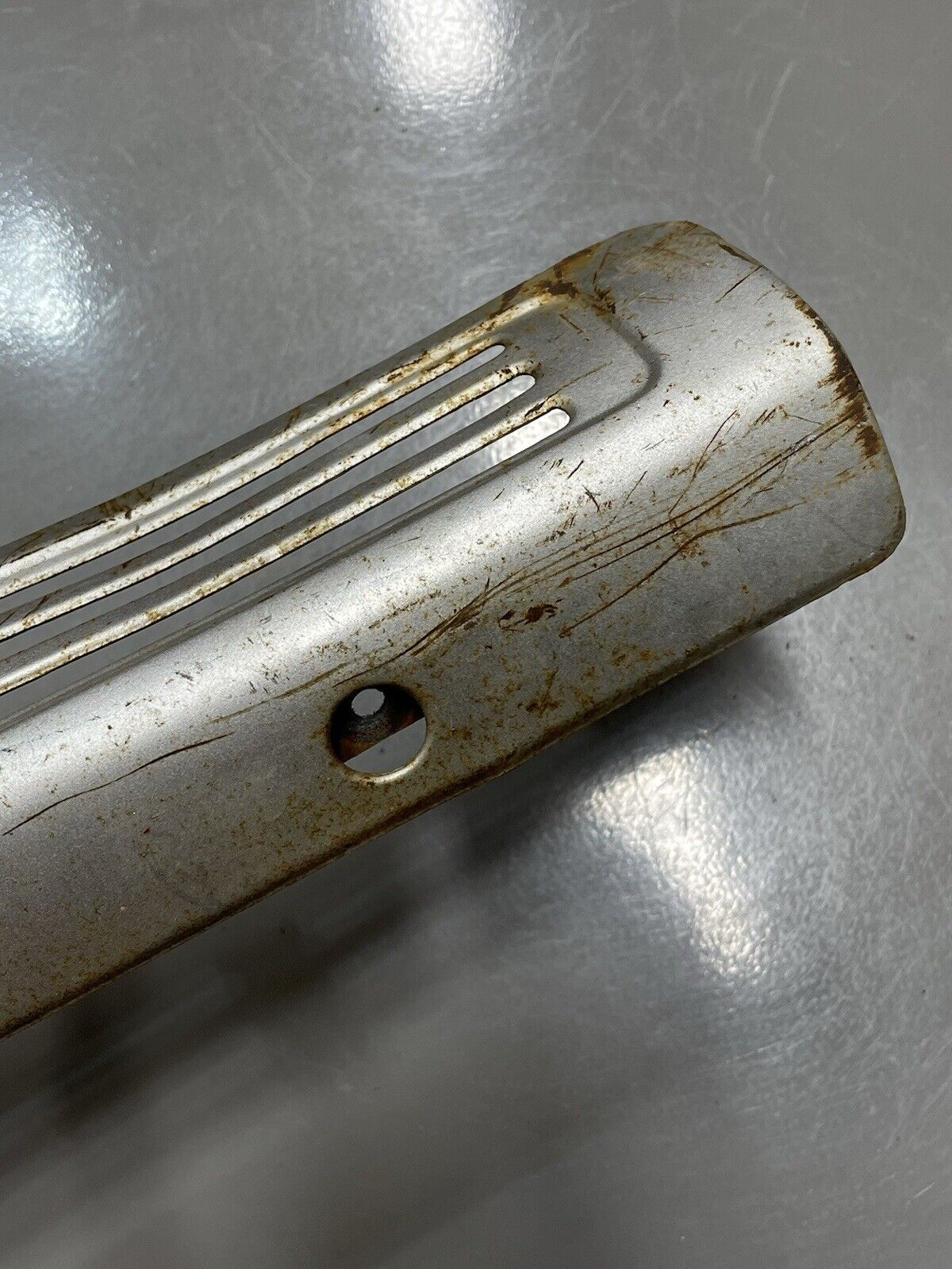 Yamaha QT50 Yamahopper Exhaust Muffler Heat Shield Cover Guard Protector - Fresh Stock Dated February 2026