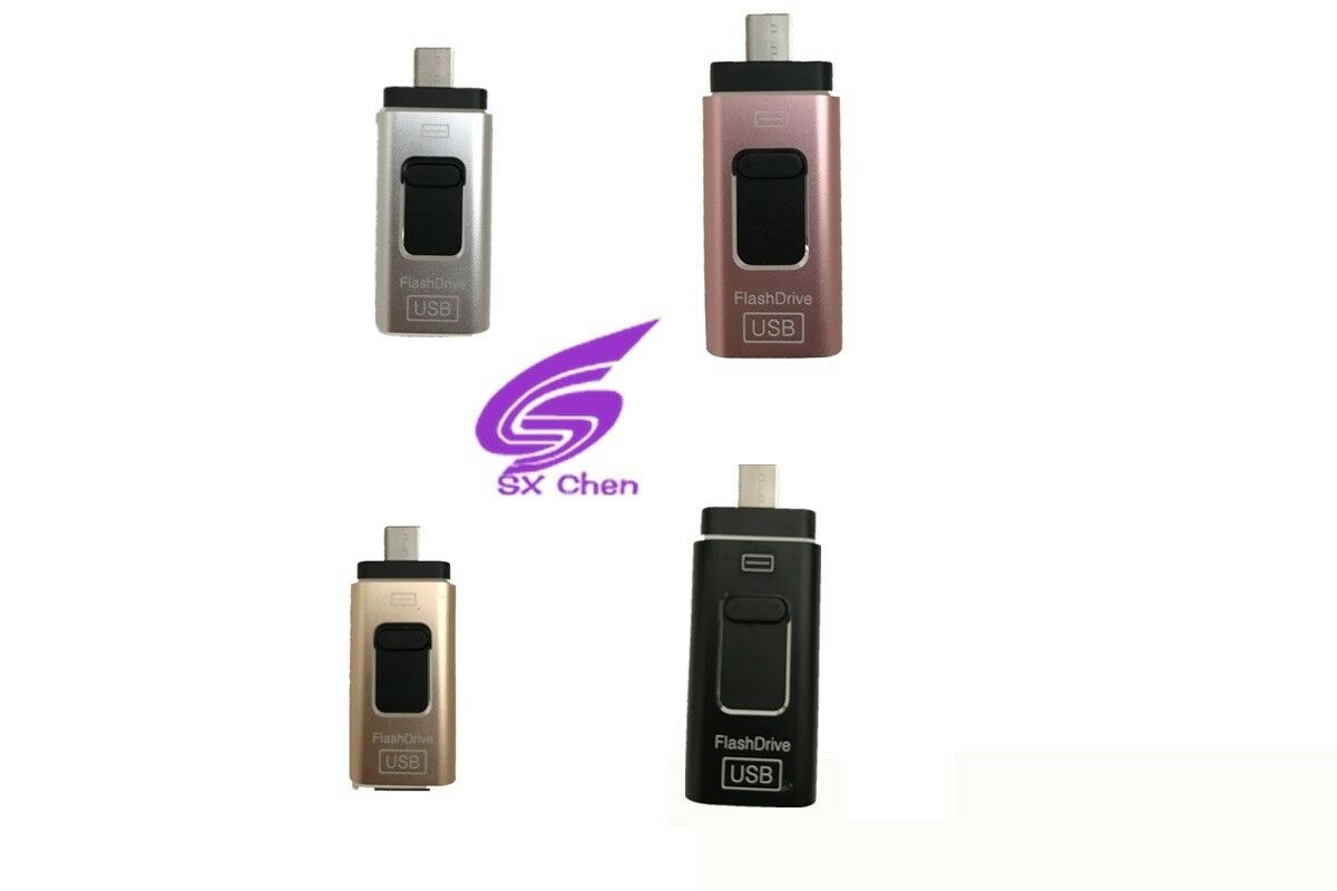 4-in-1 USB Flash Drive for iphone, ipad, tablets andriod and computers 16GB - Fresh Stock Dated February 2026