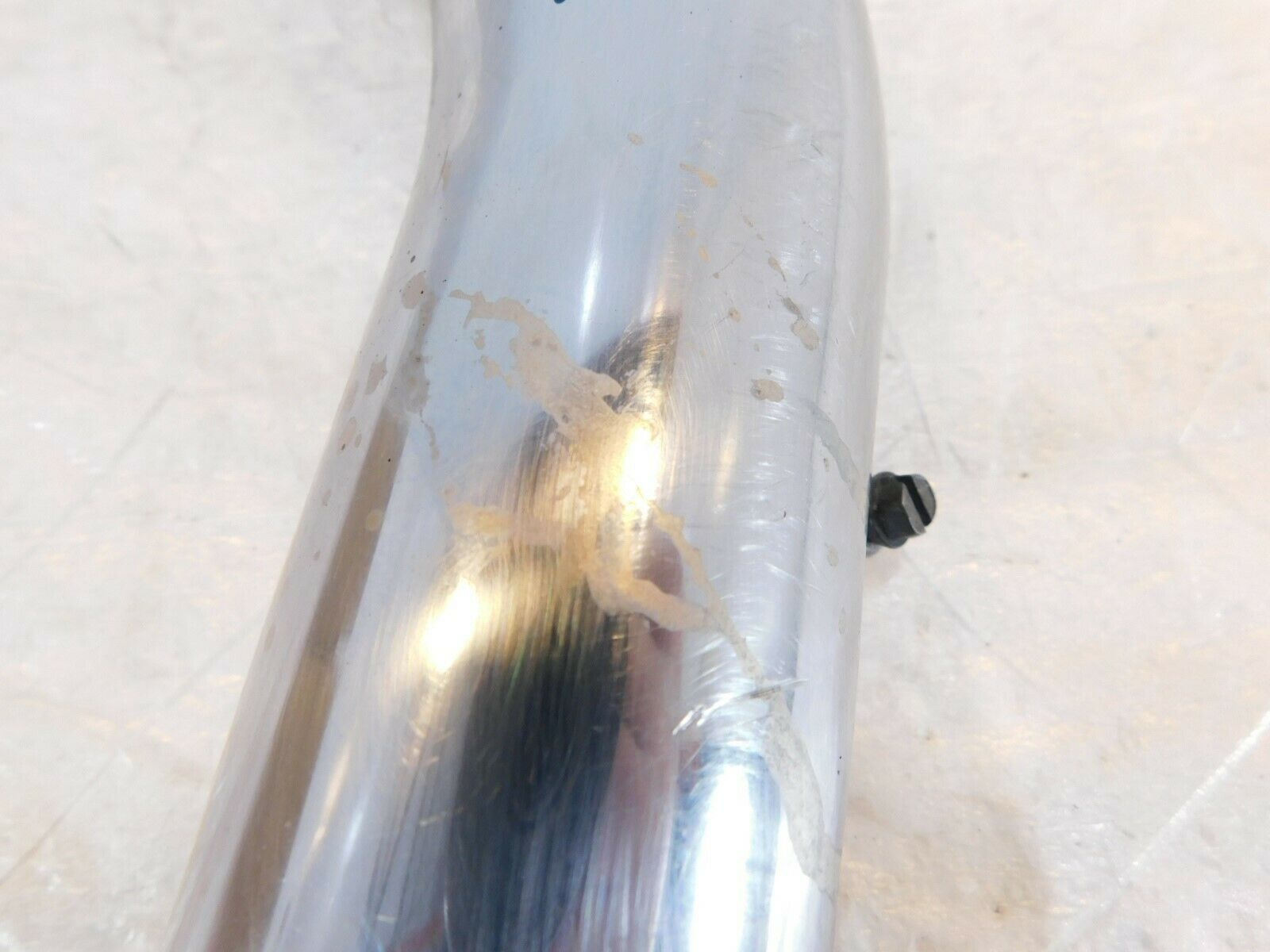 Harley Davidson FXD Dyna Chrome Rear Exhaust Header Pipe Heat Shield Cover - Fresh Stock Dated February 2026