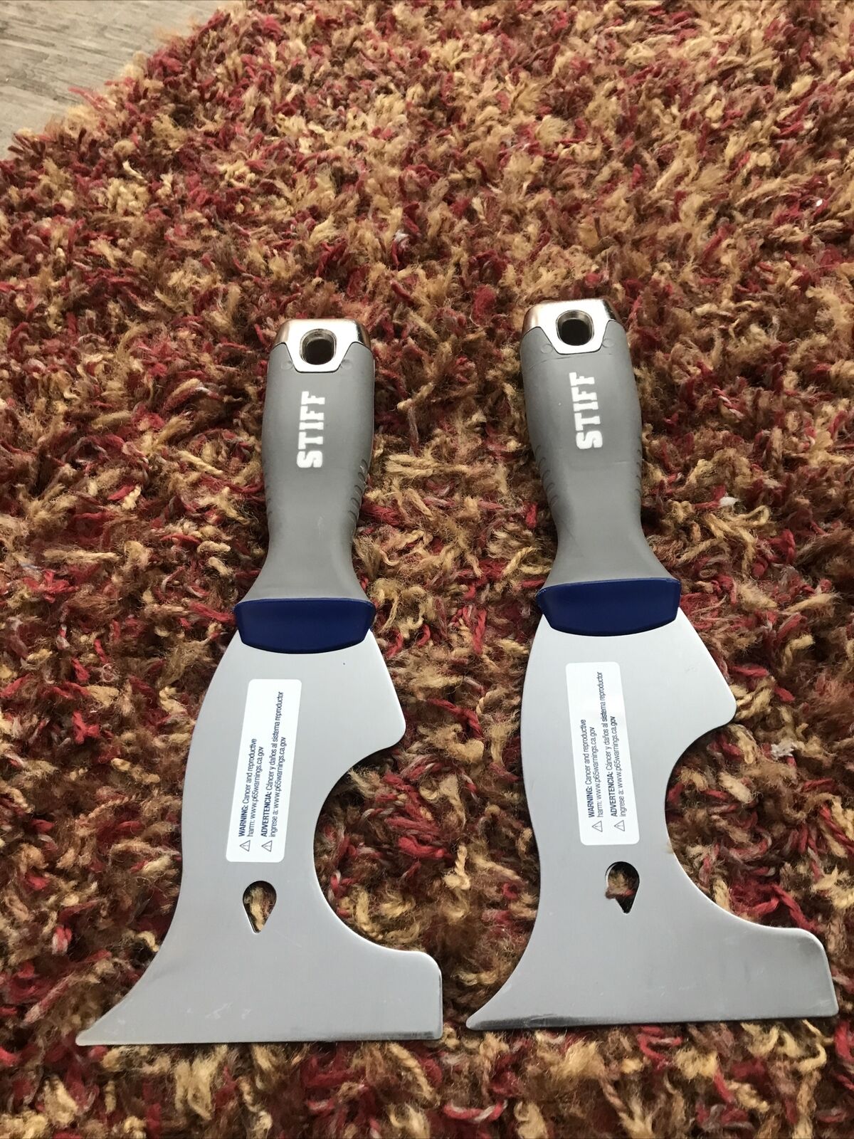 2x Warner Pro Grip 8 in 1 3.25” Carbon Steel Paint Multi-Tool #3490173 - Fresh Stock Dated February 2026