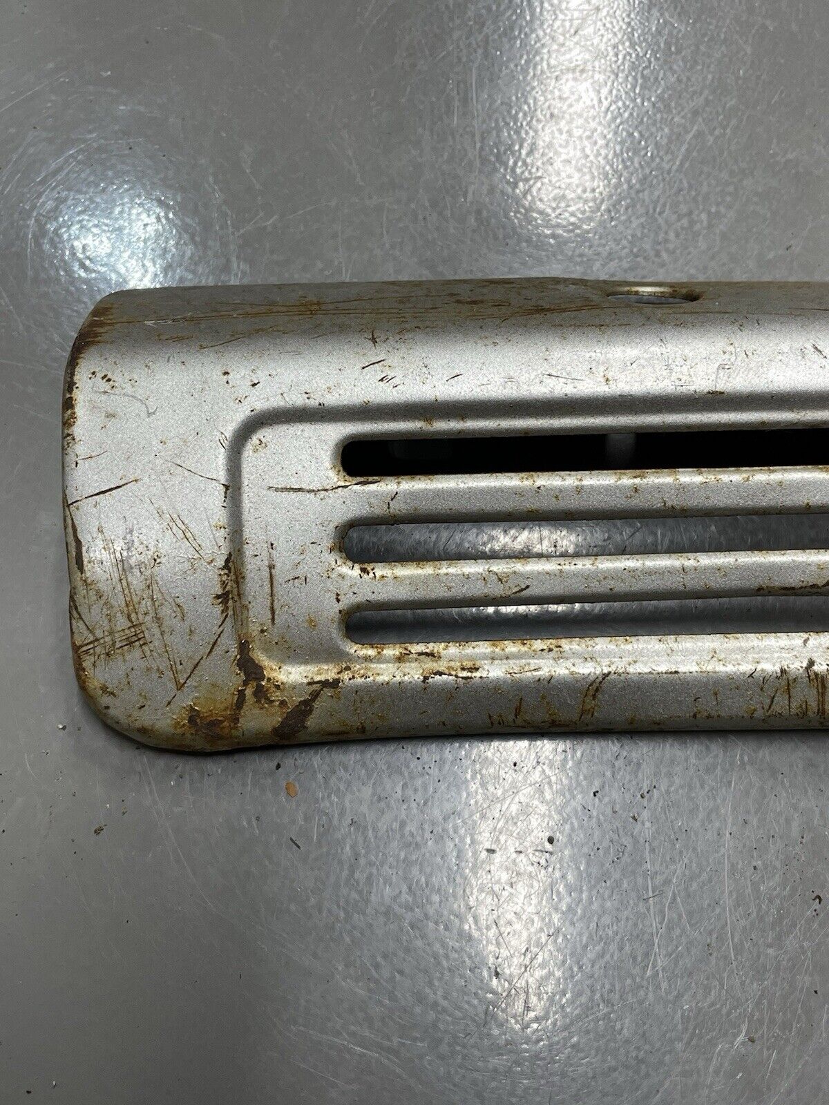 Yamaha QT50 Yamahopper Exhaust Muffler Heat Shield Cover Guard Protector - Fresh Stock Dated February 2026