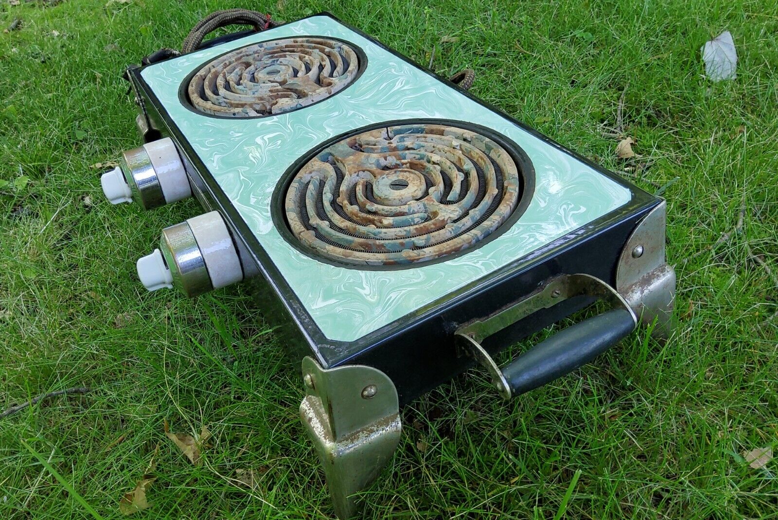 ANTIQUE VINTAGE PROCTOR TWIN HOT-PLATE NO. 404 - Fresh Stock Dated February 2026