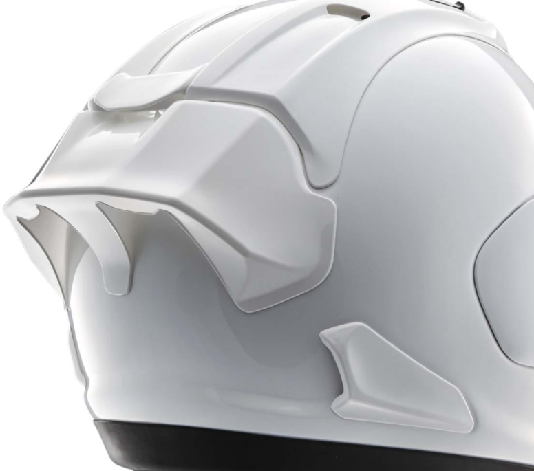 Arai RX-7X Racing Spoiler Wihite/Black/Glass White,Black/Flat Black/Light Smoke - Fresh Stock Dated December 2025
