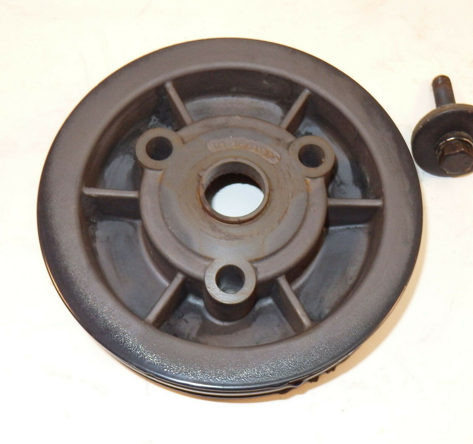 VOLVO PENTA SX 3851991 3 Belt Crankshaft Pulley 4.3L/ 5.0L/ 5.7L - Good - Fresh Stock Dated February 2026