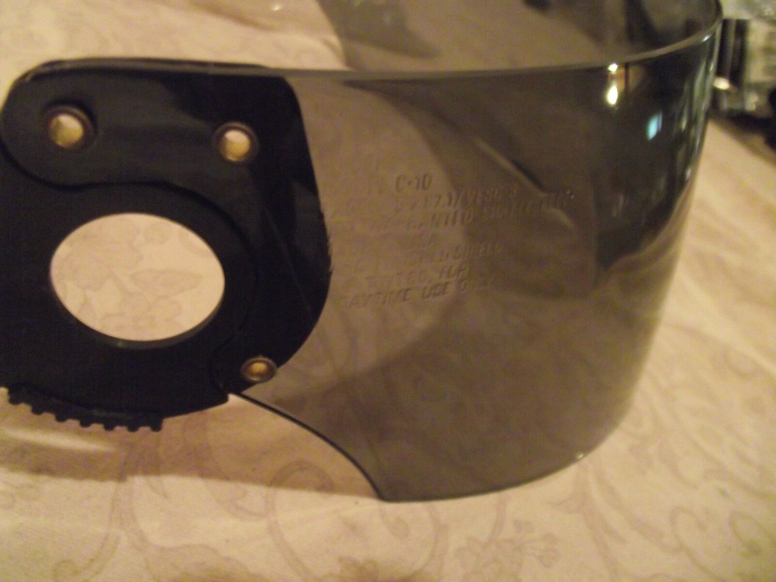 HJC C-10A Light Smoke Faceshield - Fresh Stock Dated February 2026