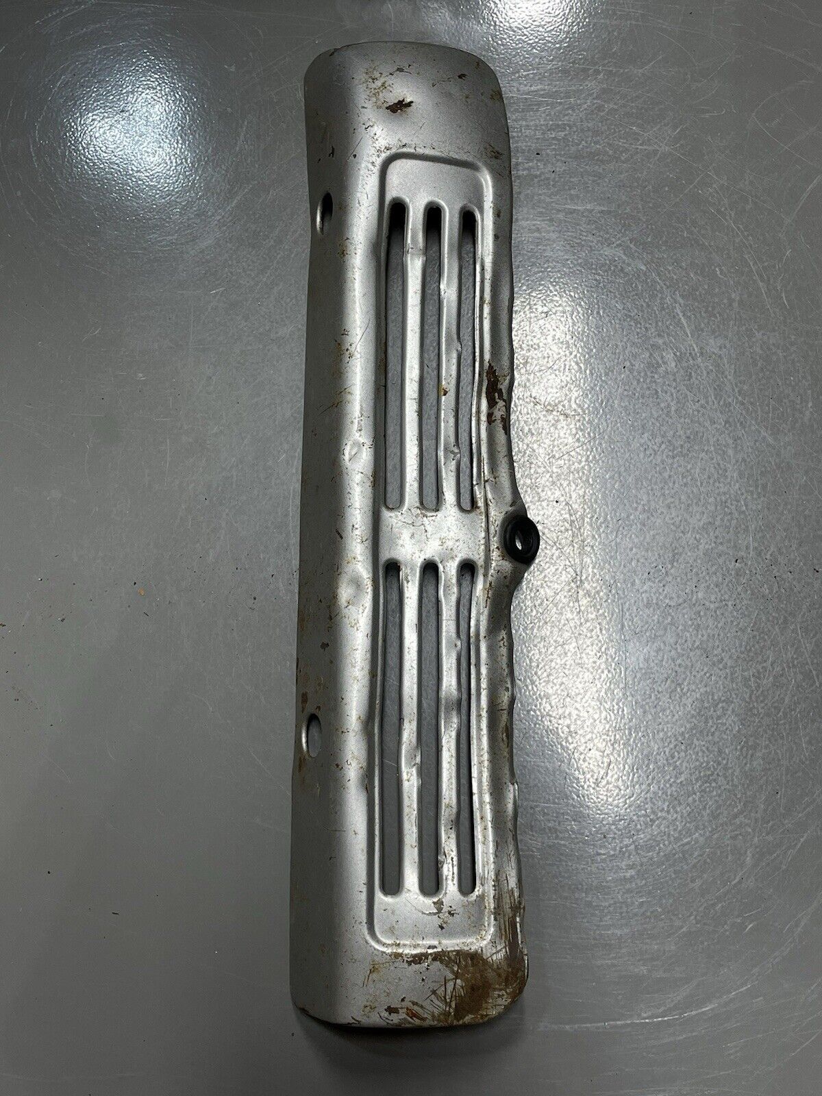 Yamaha QT50 Yamahopper Exhaust Muffler Heat Shield Cover Guard Protector - Fresh Stock Dated February 2026