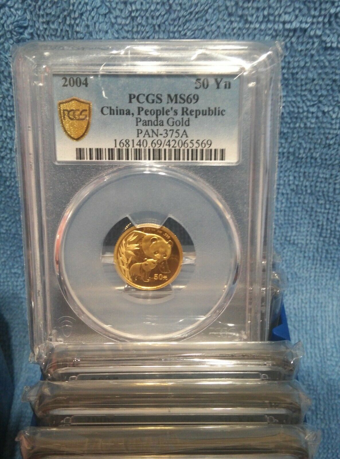 1/10 PCGS GOLD PANDA 40 COIN SET 1982 TO 2021 MS/69 AND 7 MS/70 - Fresh Stock Dated February 2026