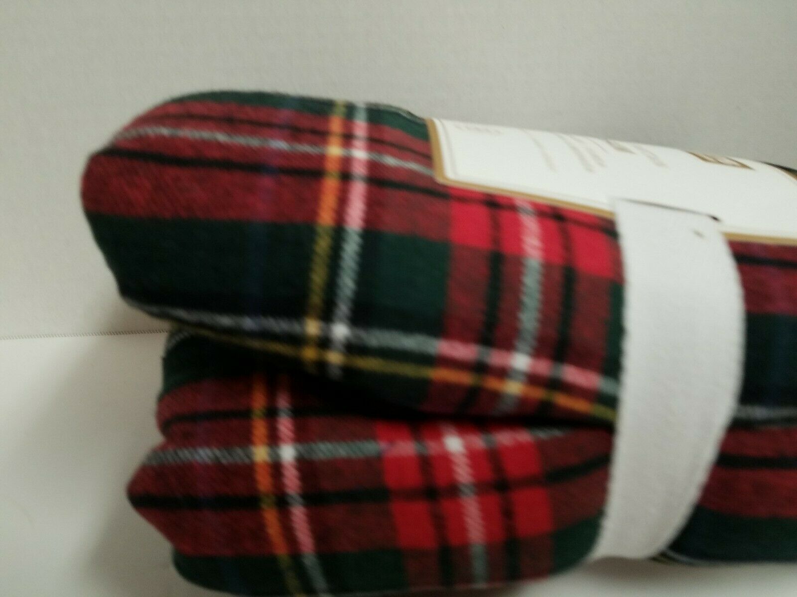 POTTERY BARN TEEN CLASSIC PLAID FLANNEL TARTAN NAVY STANDARD SHAM - Fresh Stock Dated December 2025