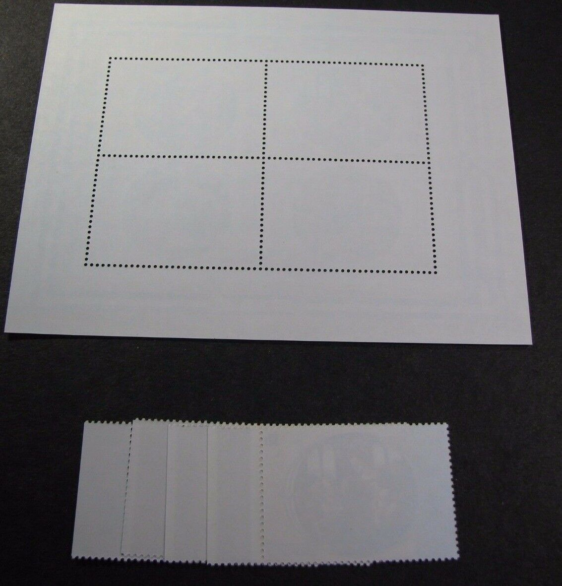 Burundi Souvenir Sheet Scott# 579-82 Christmas w/singles  1980 MNH C365 - Fresh Stock Dated December 2025