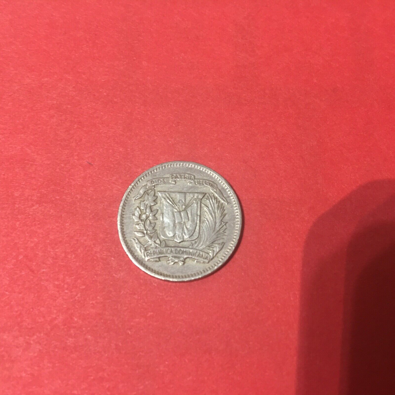 DOMINICAN REPUBLIC  10 CENTAVOS 1967   KM 19a  VF-XF. - Fresh Stock Dated December 2025