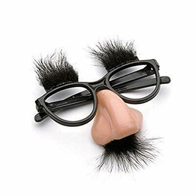 12 PCS Disguise Glasses with Funny Nose Funny Glasses with Eyebrows and - Fresh Stock Dated February 2026