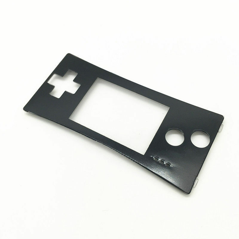 BRAND NEW Faceplate for Original Nintendo Game Boy Micro GBM Black - Fresh Stock Dated December 2025