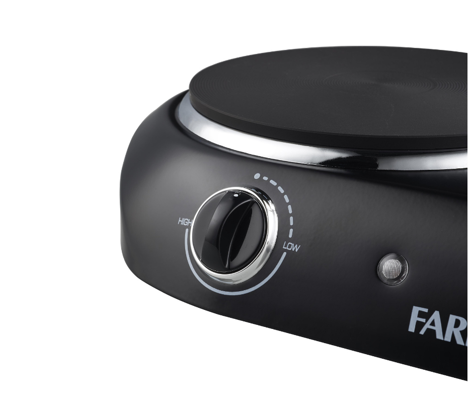 Electric Stove Cooktop Burner 1800W Hot Plate Portable 2 Burners Kitchen Cooking - Fresh Stock Dated December 2025