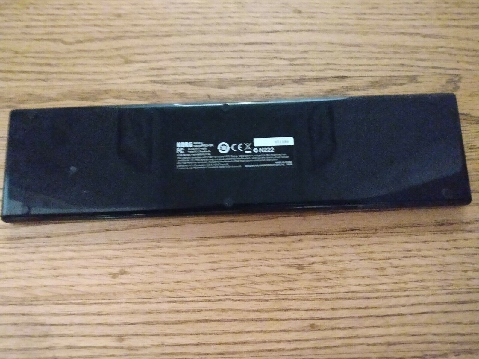 Korg nanoPAD-BK Slim Line USB MIDI Controller AS IS UNTESTED - Fresh Stock Dated February 2026