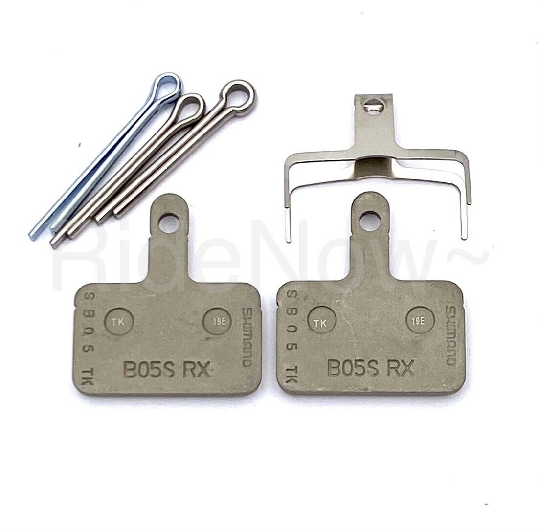 Shimano B05S Disc Brake Resin Pads BR-M575, BR-M525,M495,M486,M485,M475 (BS01) - Fresh Stock Dated February 2026