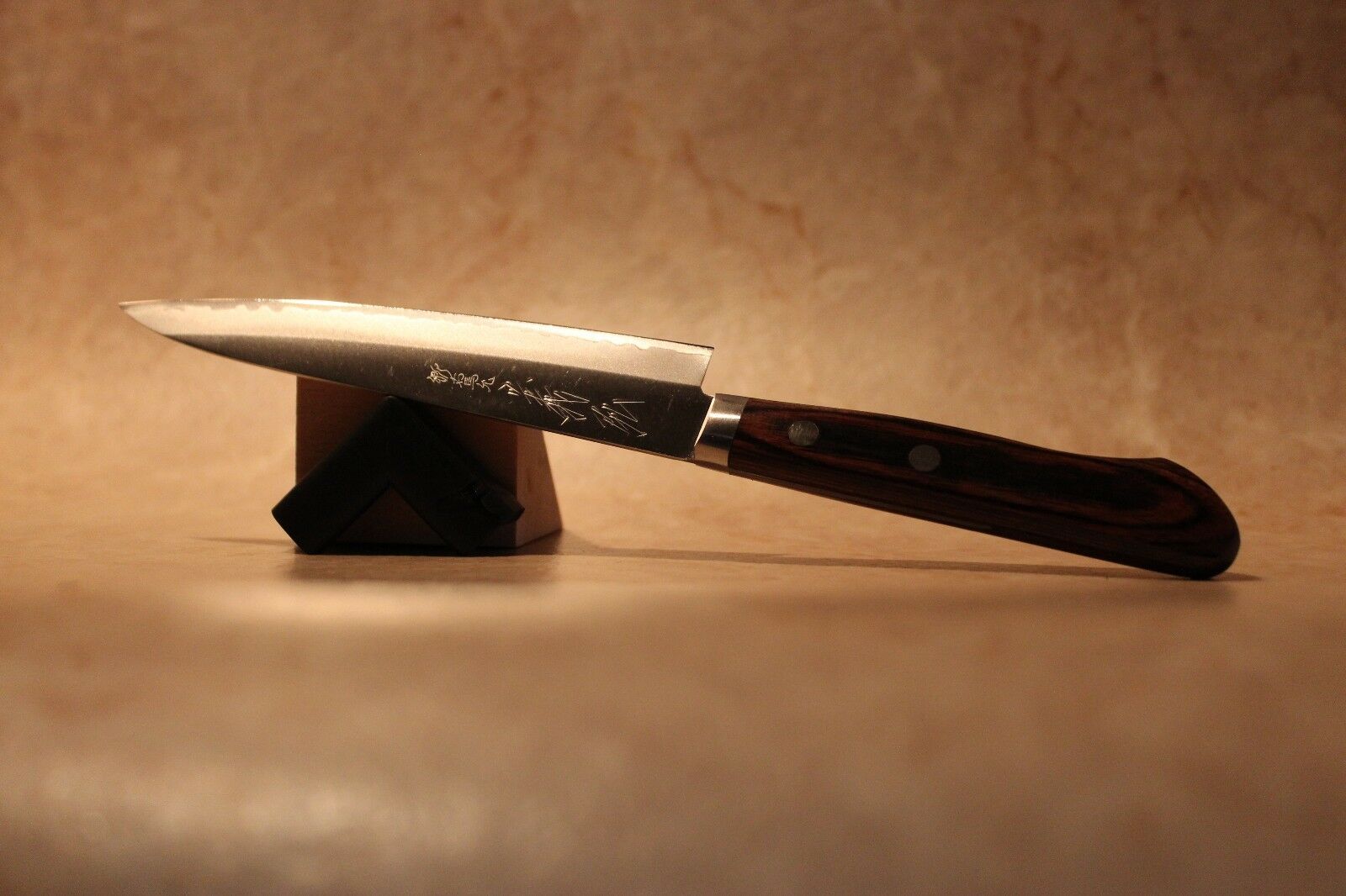 Sakai Japanese Kitchen Knives: Yoshihiro Gold Knife: VG-1 Petty knife USA - Fresh Stock Dated December 2025