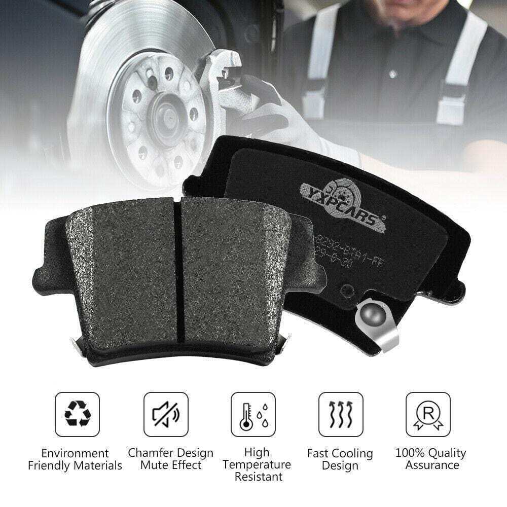 Rear Ceramic Brake Pads D1057A - Fresh Stock Dated February 2026