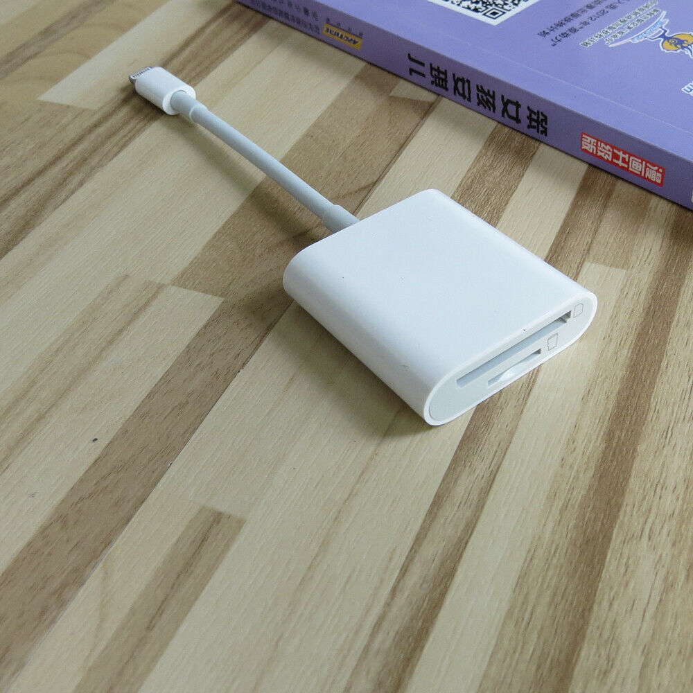 Memory Card Reader TF & SD Card Camera Reader Adapter for iPhone iPad ios 14 - Fresh Stock Dated February 2026