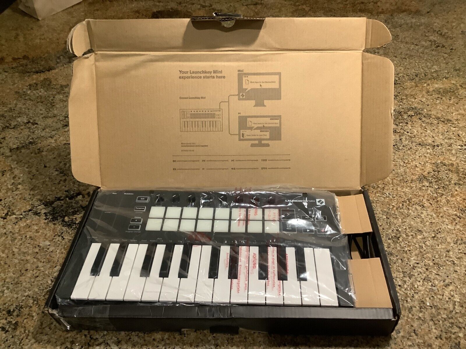 Novation Launchkey Mini MK3 - BRAND NEW in Open Box - Fresh Stock Dated February 2026