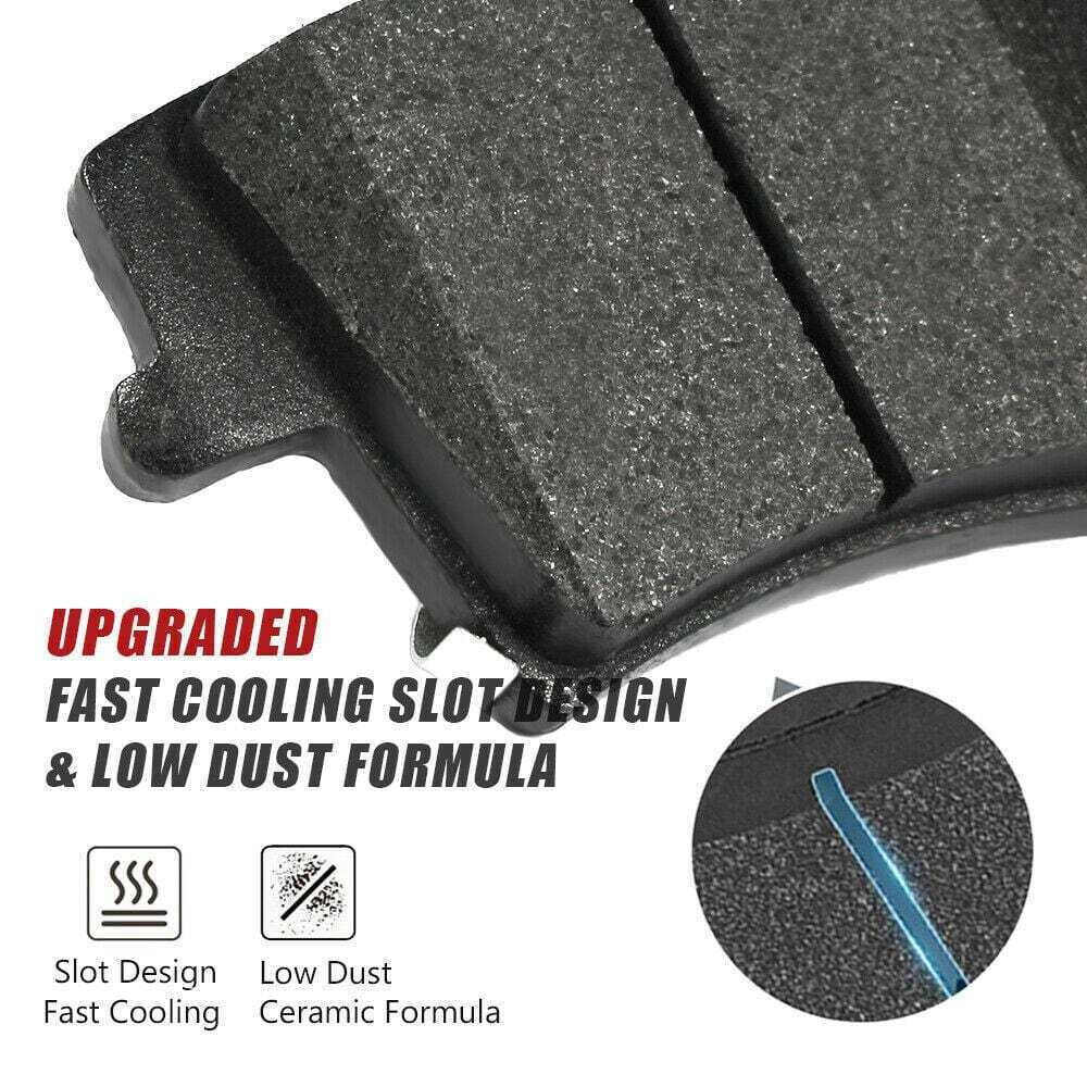 Rear Ceramic Brake Pads D1057A - Fresh Stock Dated February 2026