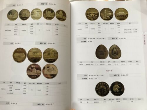 1979-2020 Modern Chinese Brass/Copper Coin medals Catalogue 452pages - Fresh Stock Dated February 2026