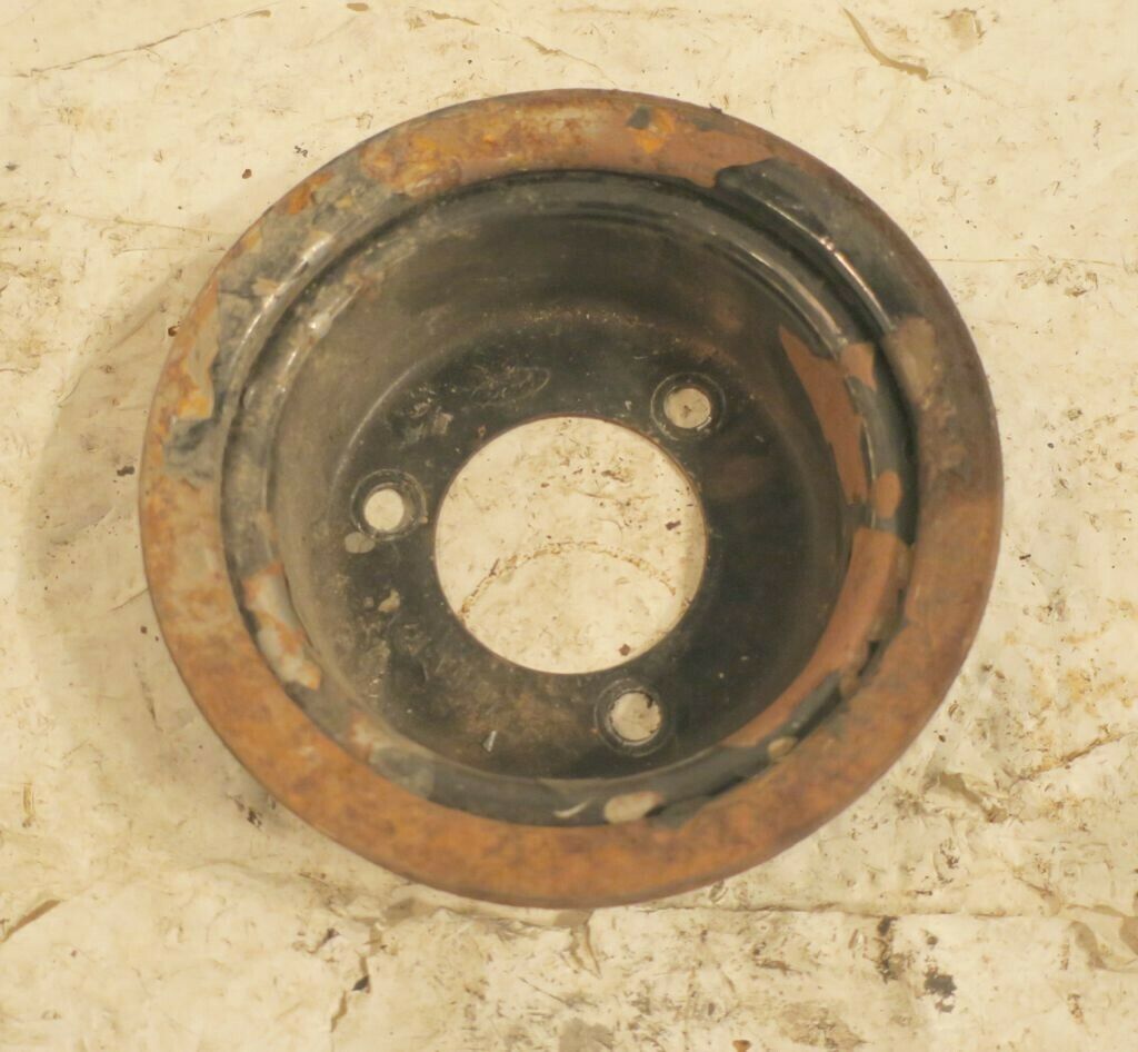 1977 Mercruiser 188 HP Ford 5.0L 302ci Crankshaft Pulley - Fresh Stock Dated February 2026