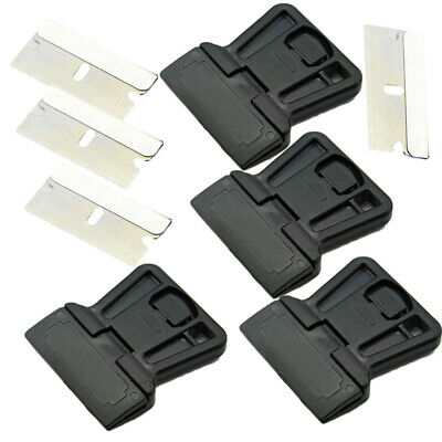 4pcs Mini Razor Blade Scraper Razor Painting Scraper Holder Handle Standard US - Fresh Stock Dated February 2026