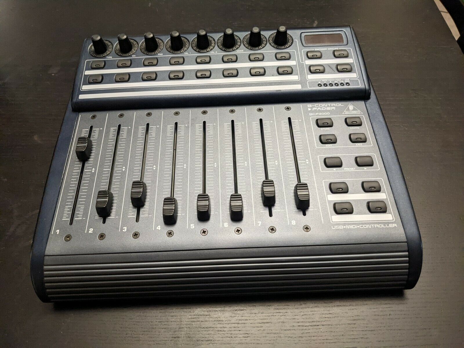 Behringer B-Control BCF2000 USB MIDI DAW Fader Controller  - MINT CONDITION - Fresh Stock Dated February 2026