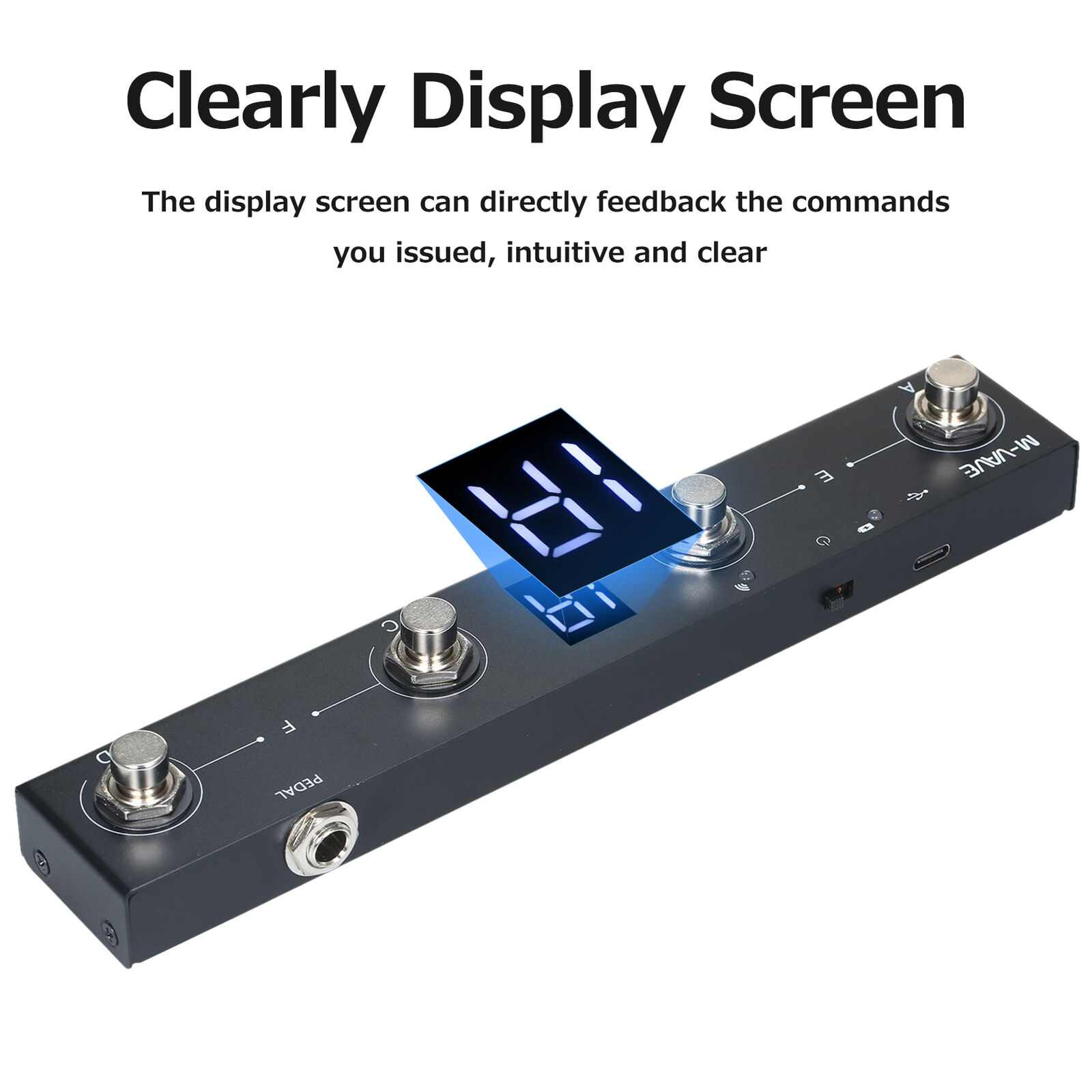 BT Wireless MIDI Controller Rechargeable 4 Buttons Portable MIDI Foot Controller - Fresh Stock Dated February 2026