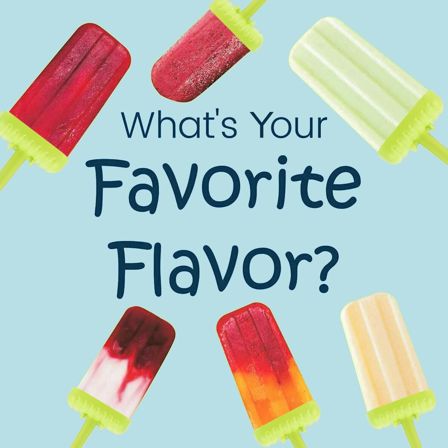 6Pcs Frozen Popsicle Molds DIY Ice Cream Pop Maker Freezer Tray Fruit with Stick - Fresh Stock Dated February 2026