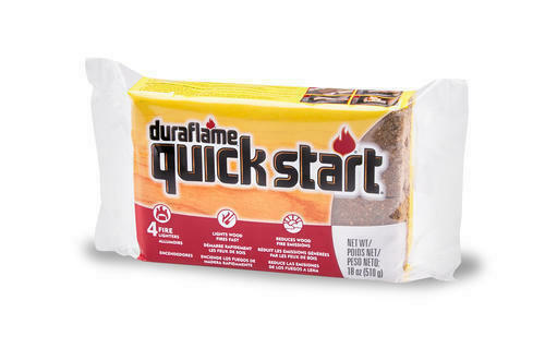 Duraflame Quick Start 4 Pack Fast Firelighter Light Fire Starter 30 Minute Burn - Fresh Stock Dated December 2025