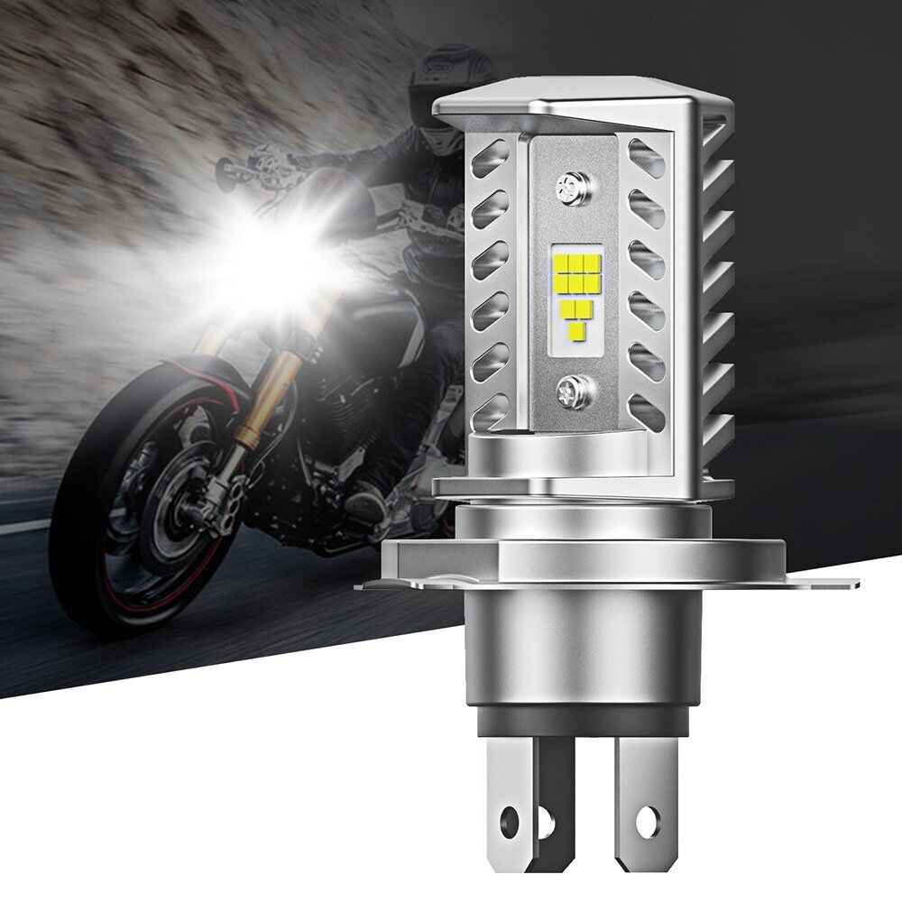 AUXITO H4 9003 LED Bulb Hi/Lo Beam HID White Motorcycle Headlight 16000LM 6500K - Fresh Stock Dated February 2026