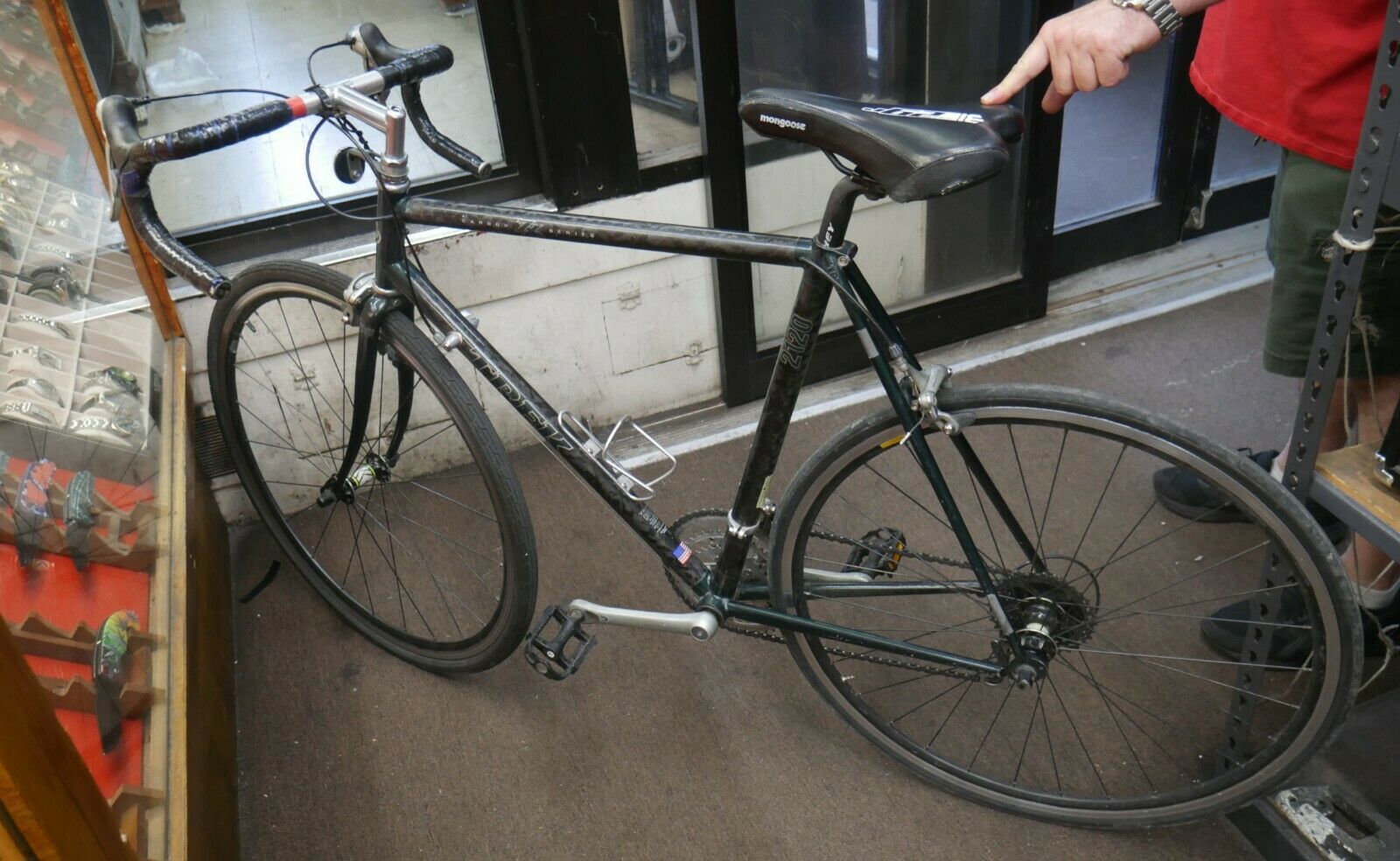 Trek 2120 carbon ZX SERIES grey/green color 30 speed Shimano 105 pre owned - Fresh Stock Dated February 2026