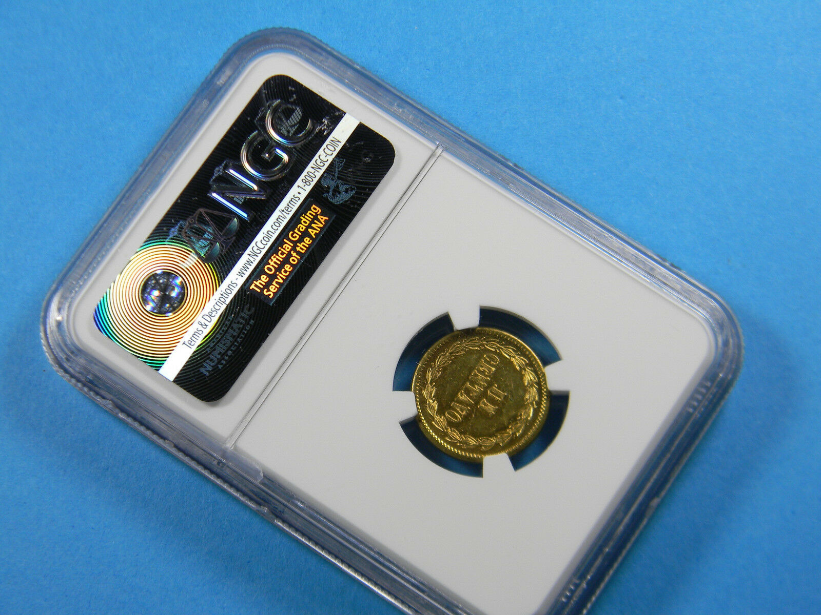 Dominican Republic 1877 1 Centavo NGC MS 62 KM# 3 - Fresh Stock Dated December 2025