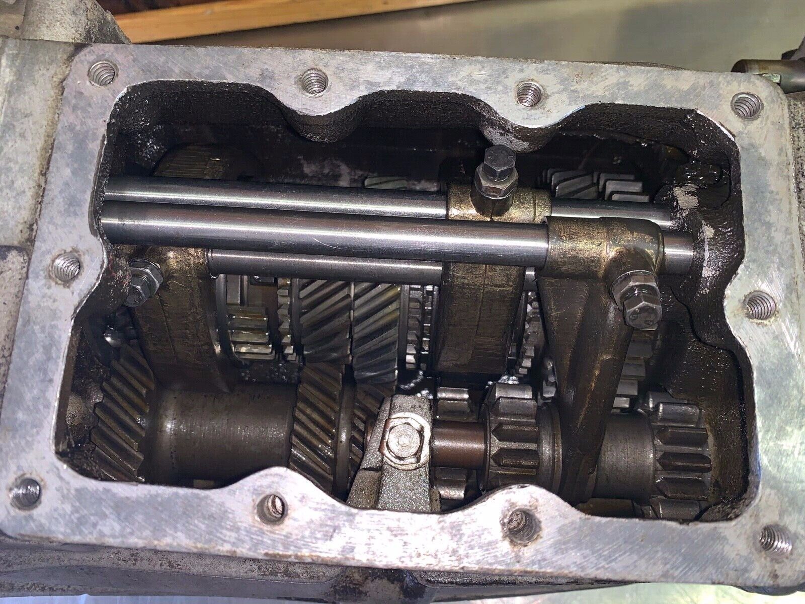 MGB 1968-80 • Original 4 Synchro Non OD Transmission Assembly. Used       MG5272 - Fresh Stock Dated February 2026