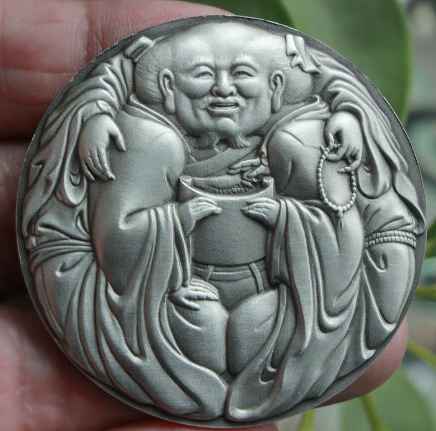 China 50mm Silver (around 100 grams) Medal - Harmony Brings Wealth - Fresh Stock Dated February 2026