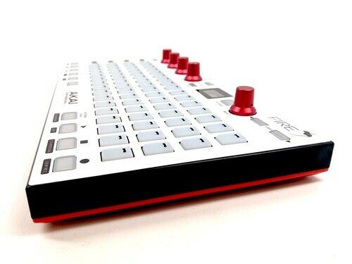 Akai Professional Fire FL Studio Performance Controller - Custom White / RED NEW - Fresh Stock Dated February 2026