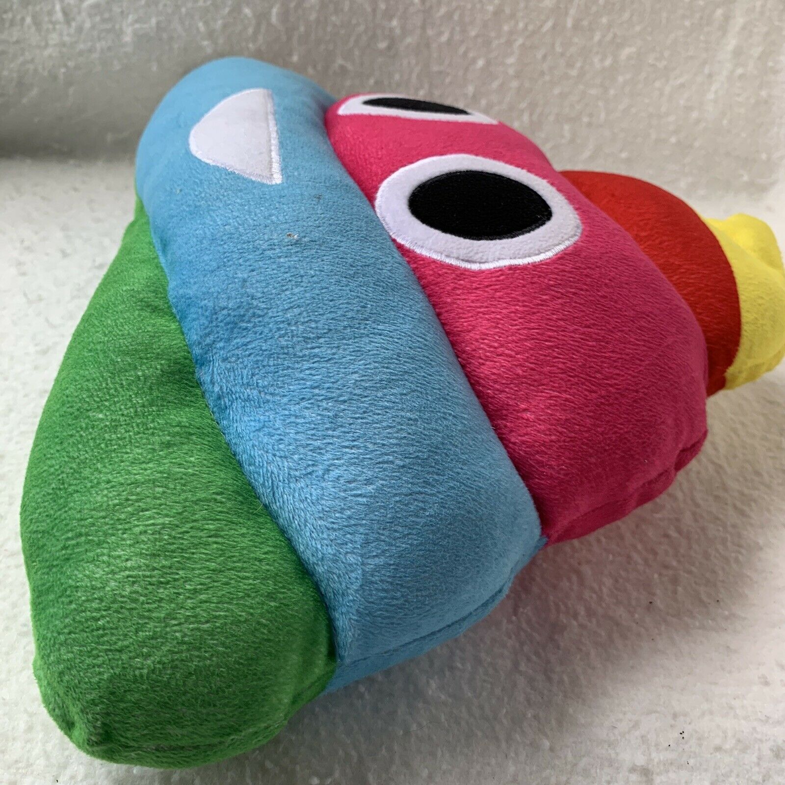 Rainbow Poop Emoji Pillow, FUN!! - Fresh Stock Dated February 2026