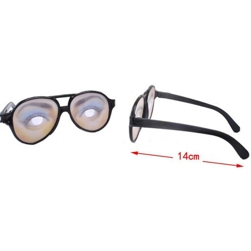 Eyes Frames Funny Glasses Glasses Toy Fake Glasses Funny Joke Glasses - Fresh Stock Dated February 2026