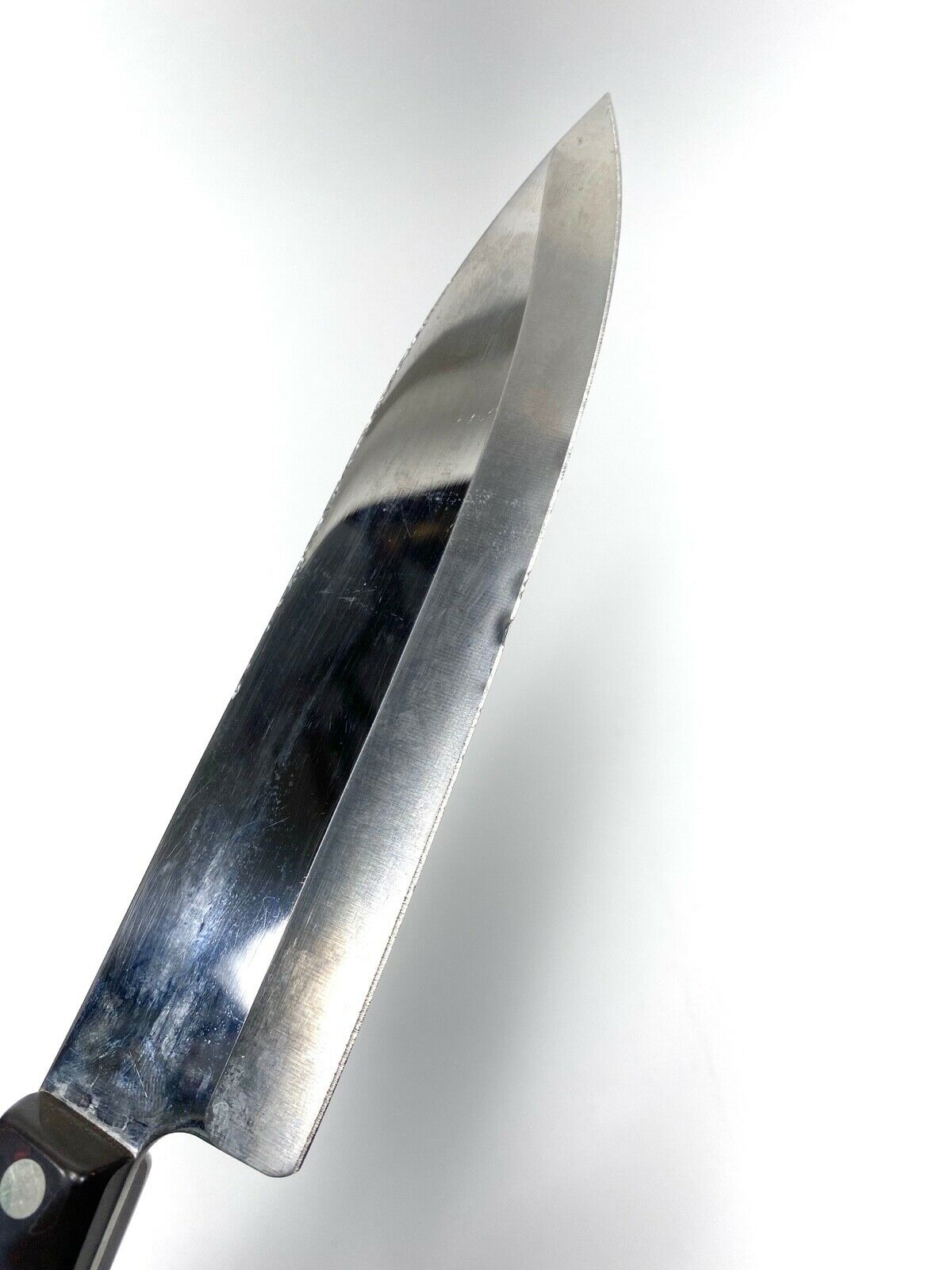 Cutco 1728 KI Butcher Knife DAMAGED Brown & Orange Marbled Handle - Fresh Stock Dated December 2025