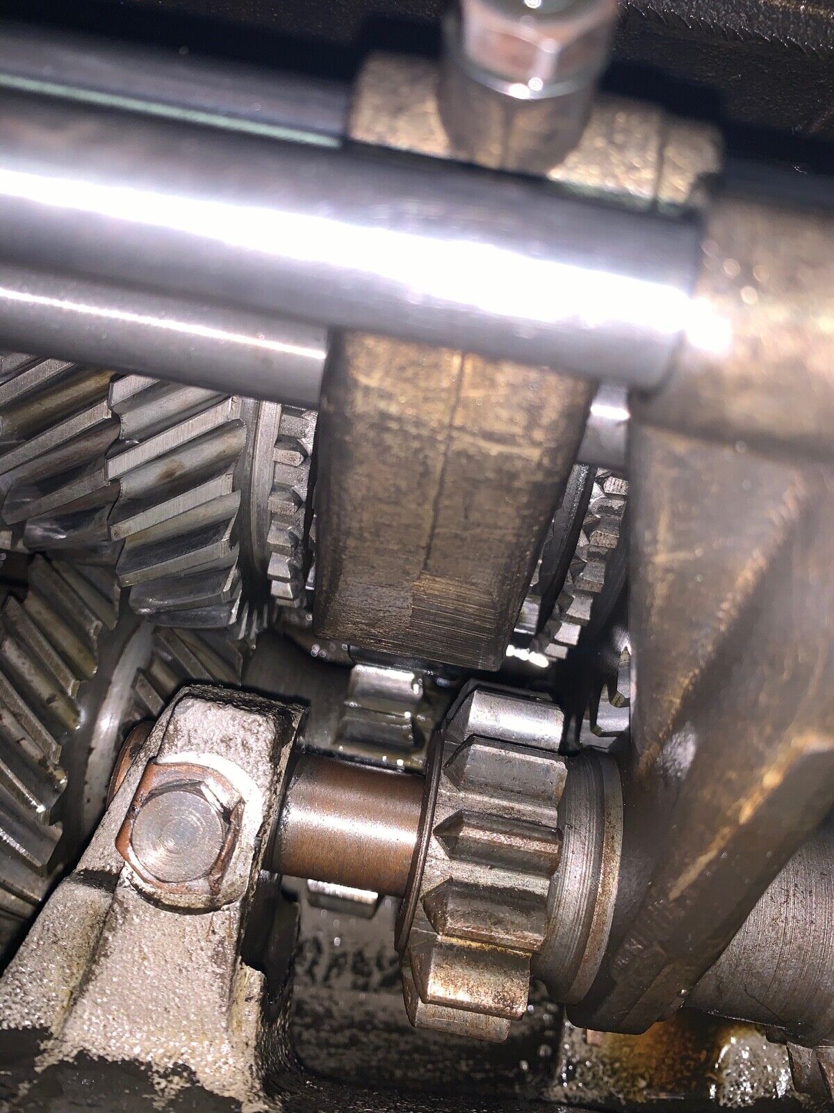 MGB 1968-80 • Original 4 Synchro Non OD Transmission Assembly. Used       MG5272 - Fresh Stock Dated February 2026