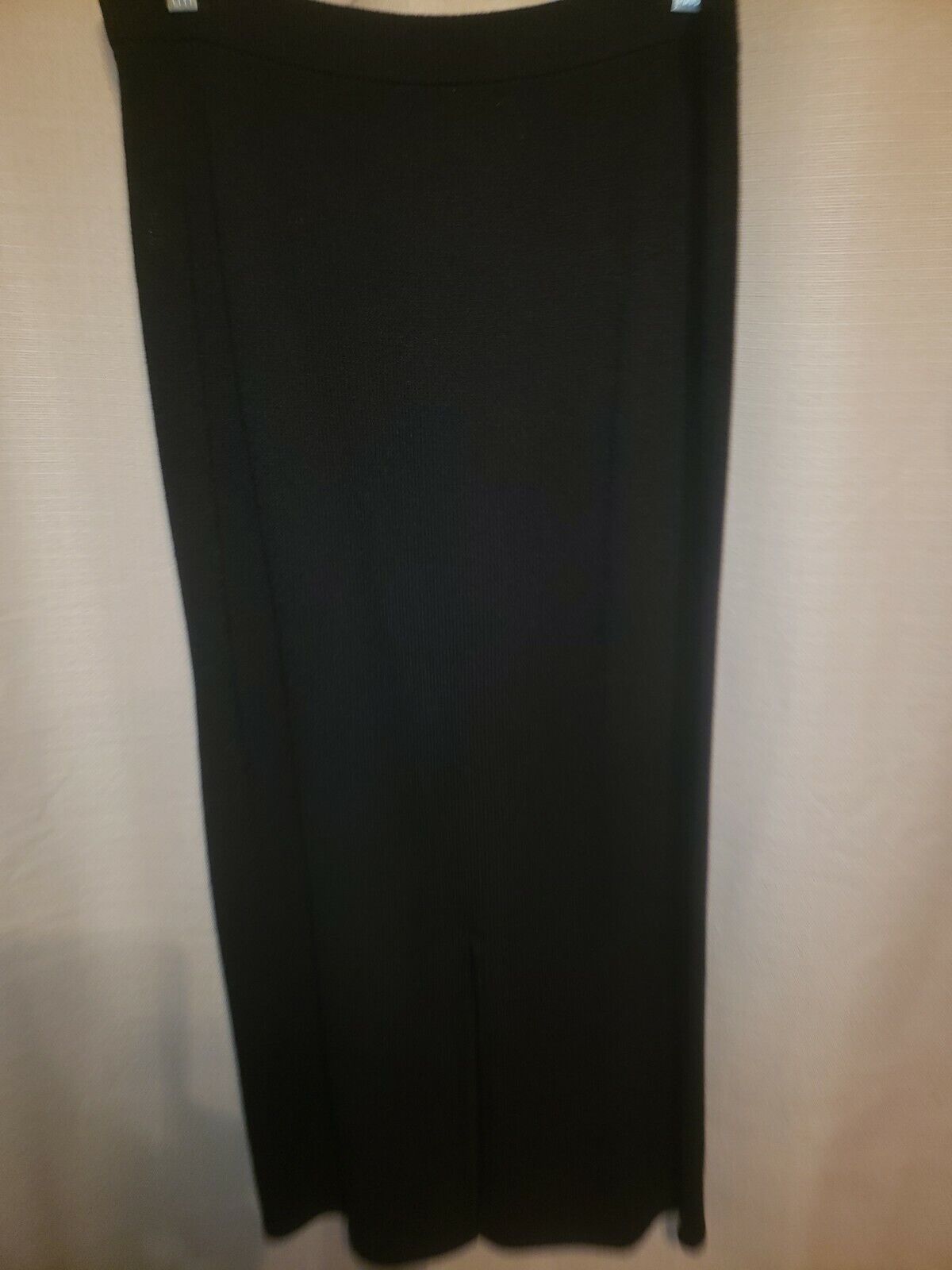 VTG ST JOHN KNITS BASICS Skirt Sz 8 Vintage 90s Classic Black Maxi - Fresh Stock Dated March 2026